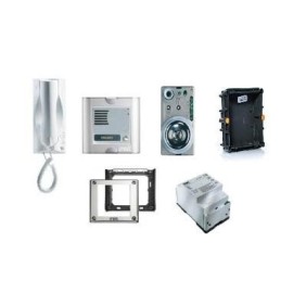 Kit citofonico monofamiliare 4 fili+n Urmet 1150/301