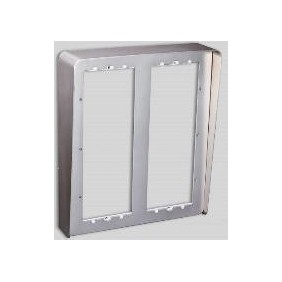 Custodia Urmet con visiera a 2 file per 4 moduli Urmet 1148/324