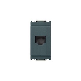 Presa RJ45 8/8 morsetti a vite Grigio Serie Civili Vimar Idea 16337