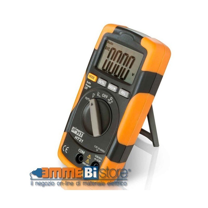Multimetro digitale professionale compatto in autorange HT21