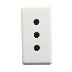 Presa 10A 250V ac 2P+T P11 Bianca - Serie Civili Gewiss System GW20201