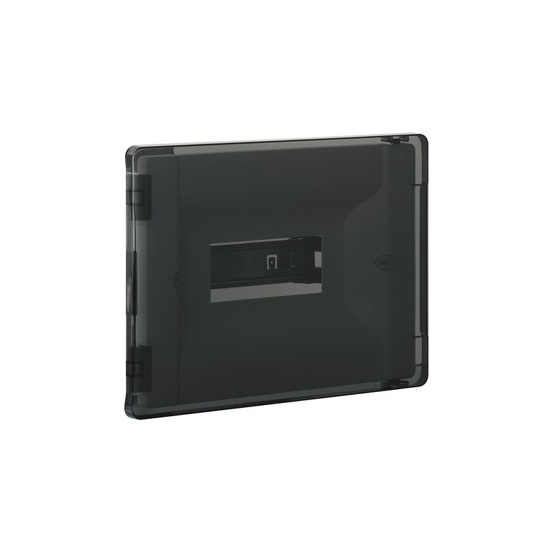 Centralino da incasso Bticino F315P8 con portello fumè per 8 moduli DIN da completare con scatola F315SC8 o F315S8