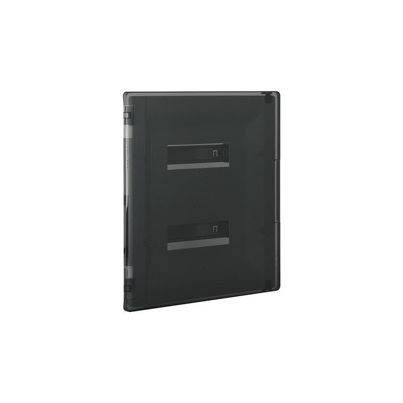 Centralino da incasso Bticino F315P24 con portello fumè per 24 moduli DIN (2x12) da completare con scatola F315S24