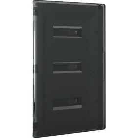 Centralino da incasso Bticino F315P36D3 con portello fumè per 36 moduli DIN (3x12) da completare con scatola F315S36D3