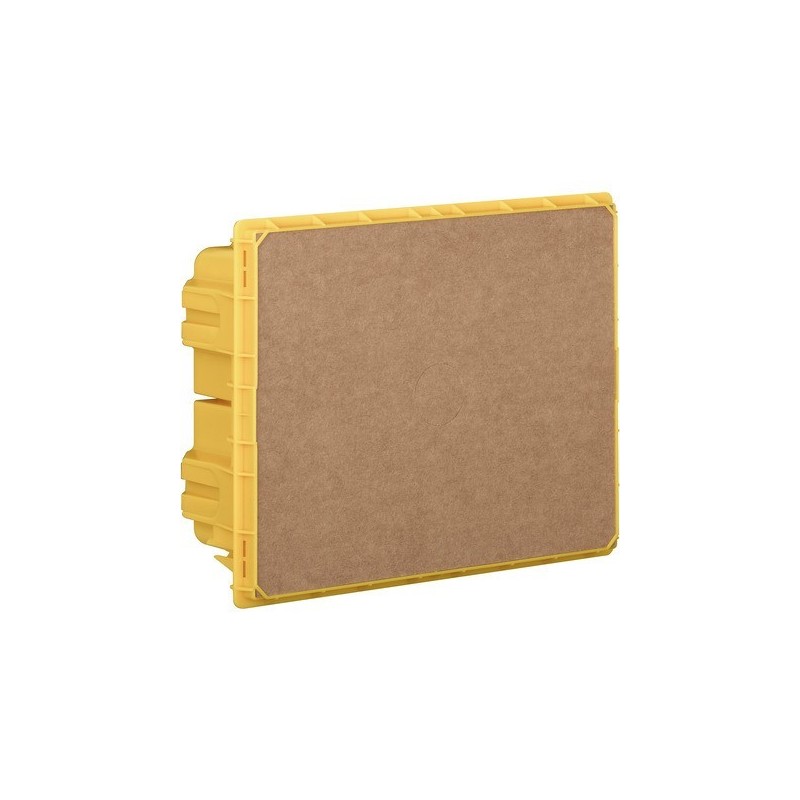 Scatola da incasso gialla per centralini da incasso LINEA SPACE 8 moduli DIN F315S8
