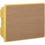 Scatola da incasso gialla per centralini da incasso LINEA SPACE 12 moduli DIN F315S12