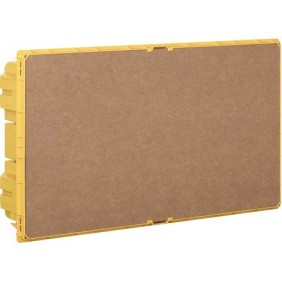 Scatola da incasso gialla per centralini da incasso LINEA SPACE 18 moduli DIN F315S18