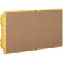 Scatola da incasso gialla per centralini da incasso LINEA SPACE 18 moduli DIN F315S18