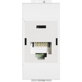 Connettore dati RJ45 categoria 5E UTP Bticino LIght N4262C5E