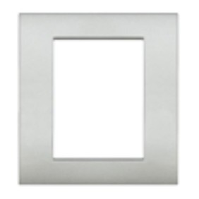 Placca 3+3 posti quadra tech LivingLight Air Bticino LNC4826TE