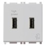 Presa di alimentazione USB 5V 2.1A Vimar Plana Silver 14295.SL