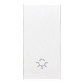 Tasto 1M simbolo luce bianco Vimar Eikon