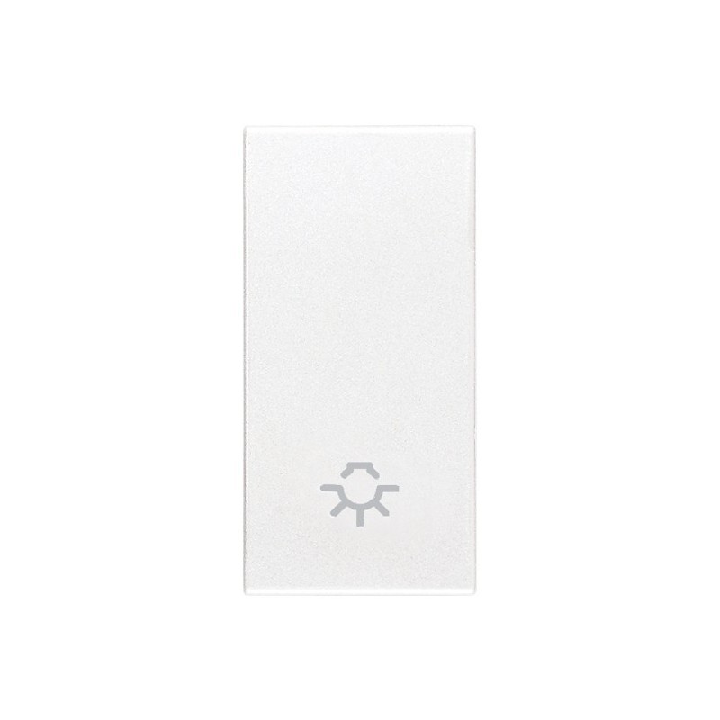 Tasto 1M simbolo luce bianco Vimar Eikon