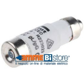 Fusibile in ceramica Neozed tipo D01 a curva rapida 6 A