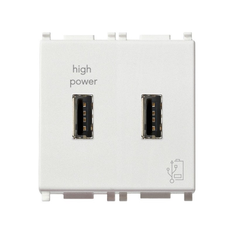 Presa di alimentazione USB 5V 1A Vimar Plana 14295