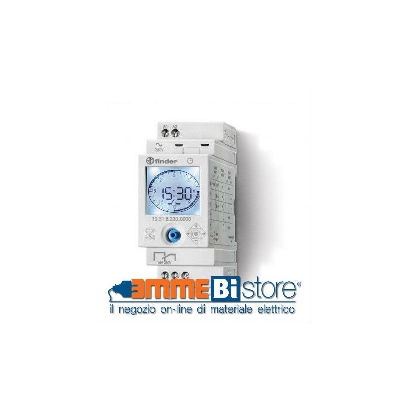 Interruttore orario settimanale digitale NFC Finder 125182300000