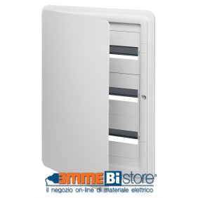 Centralino estetico da incasso IP40 54 moduli colore bianco Vimar V53154.B