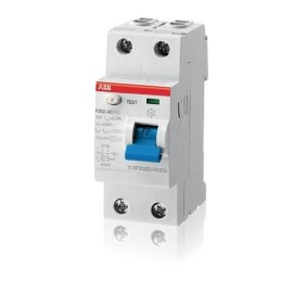 Interruttore Differenziale Puro 2 Poli Tipo AC 40A 300mA ABB F427807