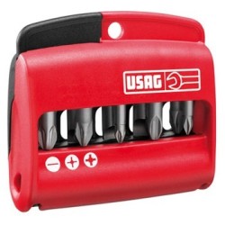 ASSORTIMENTO INSERTI TAGLIO,CROCE IN ASTUCCIO USAG