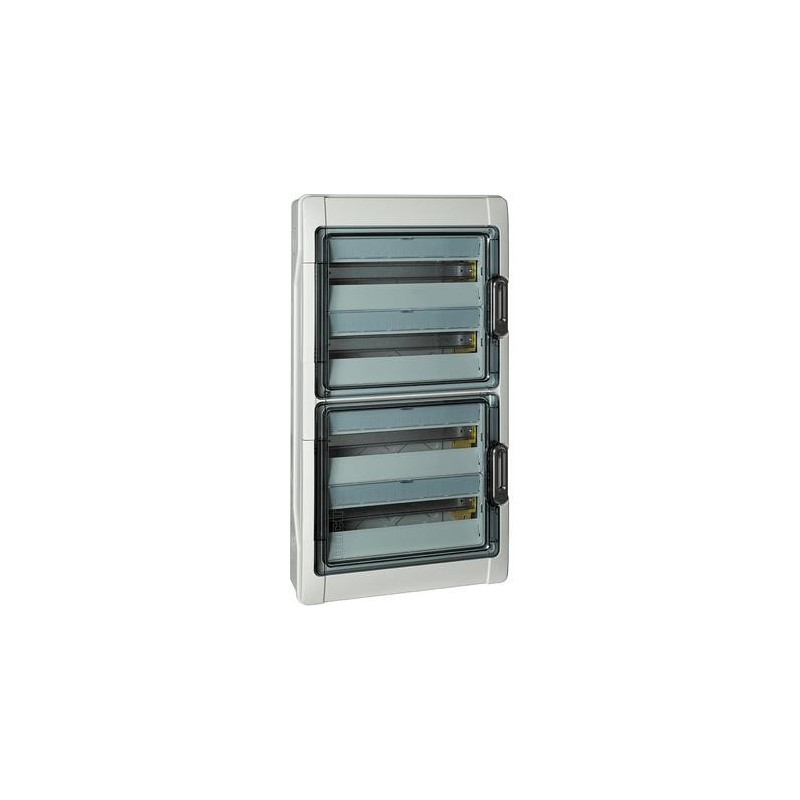 Centralino da parete 72 moduli Din (4x18) Bticino in resina IP65 IDROBOARD F107N72D