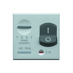 Interruttore automatico differenziale 1P+N 10A 10ma Bticino Axolute HC4305/10