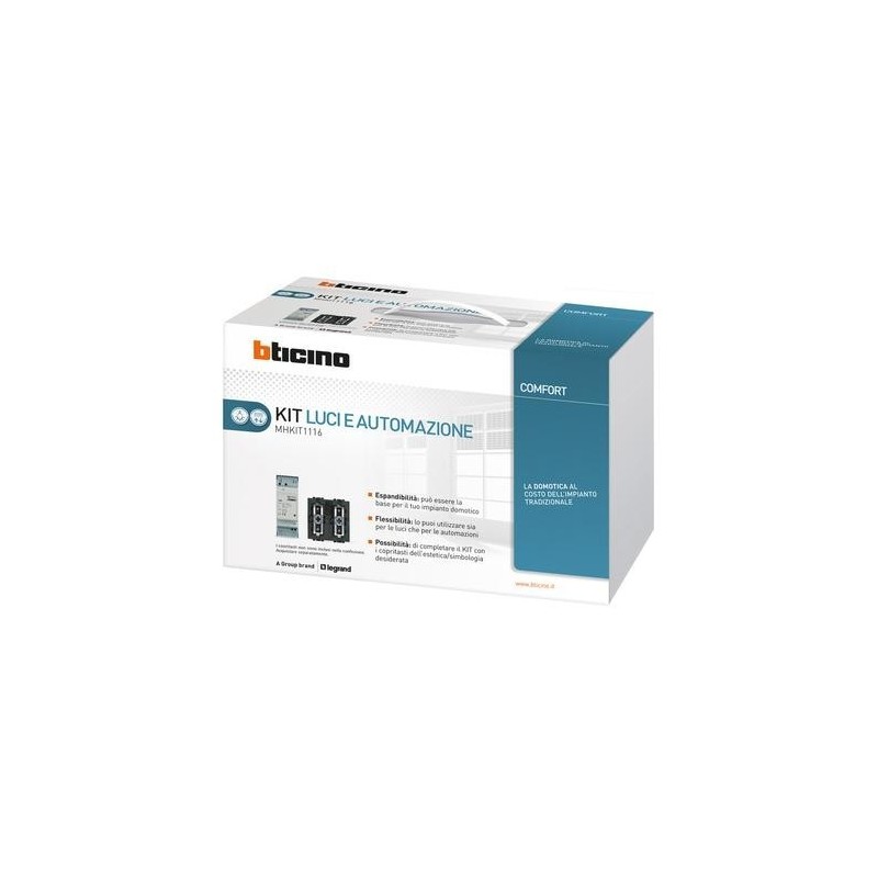 Kit automazione per 6 luci o 6 tapparelle Bticino MHKIT1116