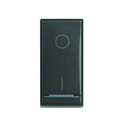 Interruttore 2P 16AX Bticino Axolute HS4002 scura 