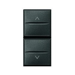 Doppio pulsante NO interbloccati Bticino Axolute HS4037