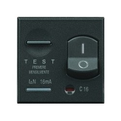 Interruttore automatico differenziale 1P+N 10A 10ma Bticino Axolute HS4305/10