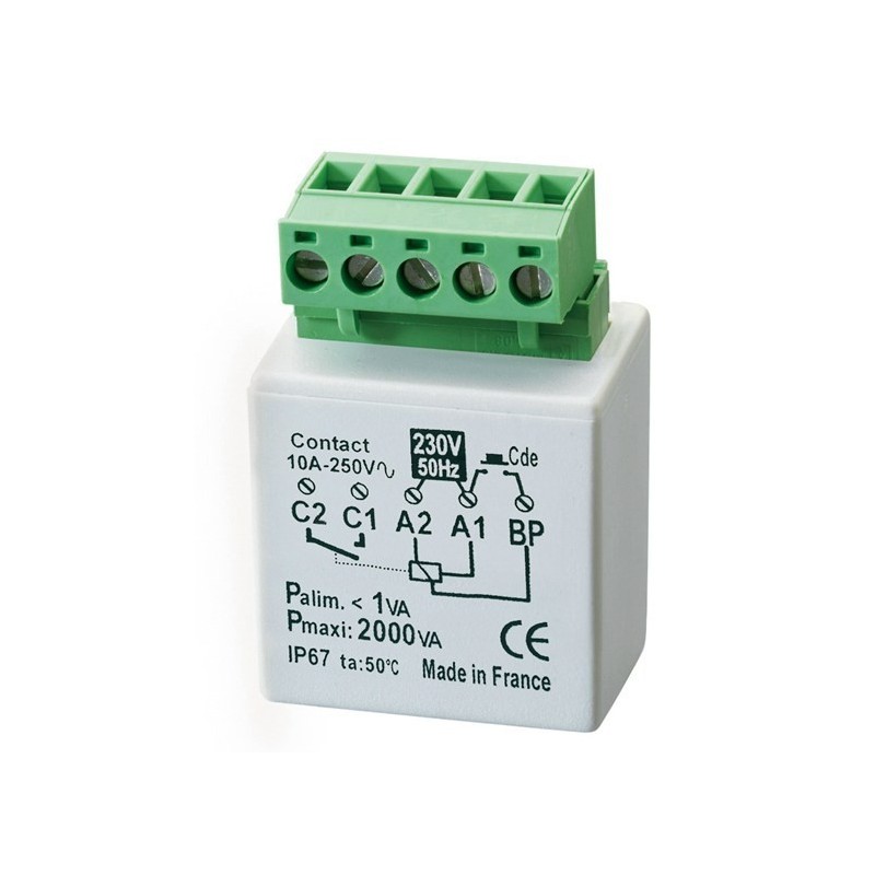 Timer Luce scala con neutro 2000W MTM500E Yokis 5454351