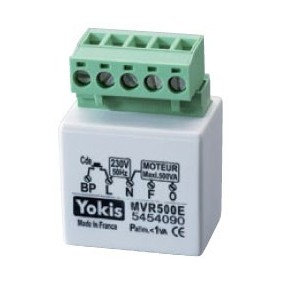 Modulo per tapparella filare centralizzabile 500W MVR500E Yokis 5454090