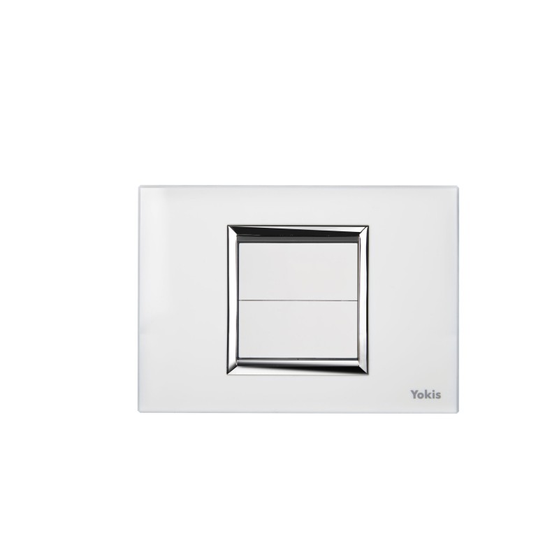 Telecomando via radio  appoggio parete 2 pulsanti TLM2T503 Yokis 5454601