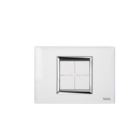 Telecomando via radio  appoggio parete 4 pulsanti TLM4T503 Yokis 5454602