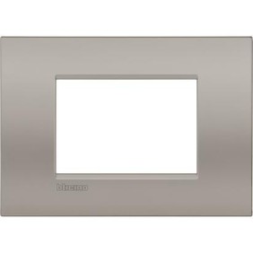 Placca Living Light Air BTicino 3 POSTI Sabbia LNC4803SB