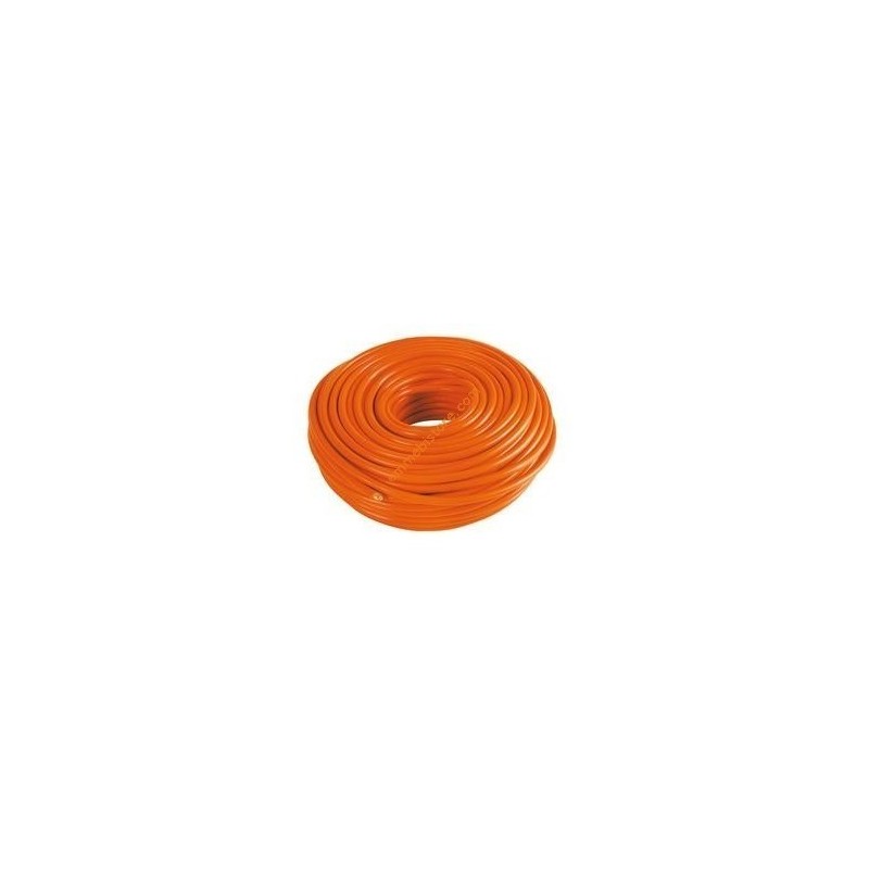 Cavo unipolare FS17 antifiamma 1,5mmq Arancio Matassa 100 Mt