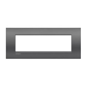 Placca 7 posti quadra street LivingLight Air Bticino LNC4807ST