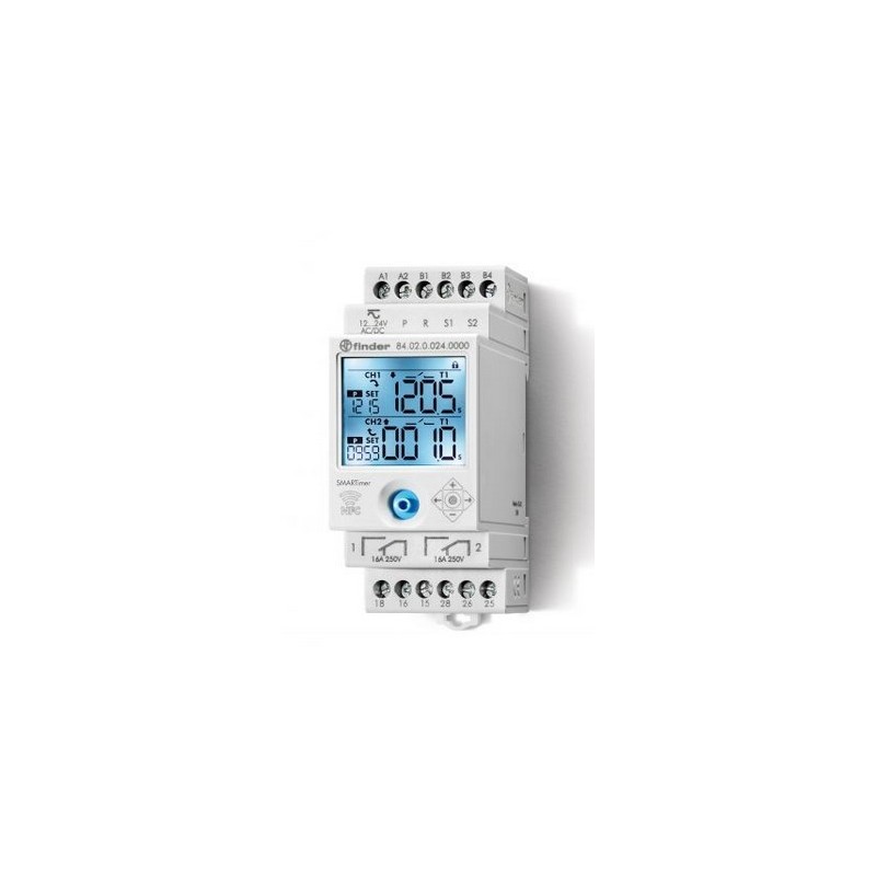Temporizzatore multifunzione 110-220V AC/DC Smart Timer Finder 840202300000