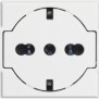 Presa 2P+T 16A 250 Vac con contatti laterali di terra 