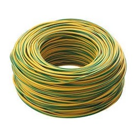 Cavo unipolare antifiamma FS17 16mmq Giallo Verde Matassa 100 Mt