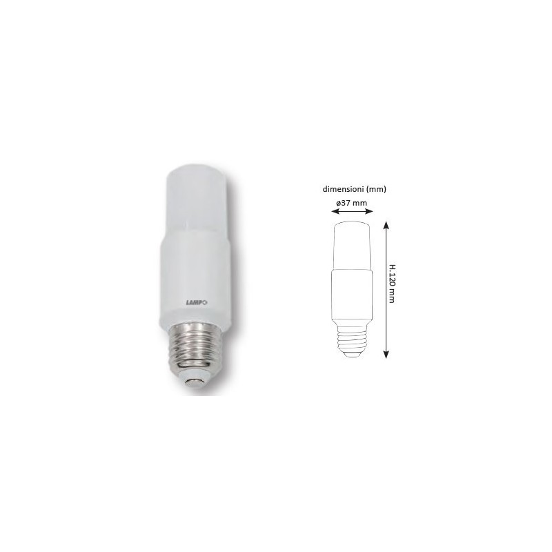 Lampada a Led dimensioni ridotte 11W Bianco Neutro Lampo CO11WBN