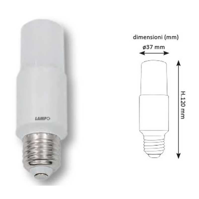 Lampada a Led dimensioni ridotte 9W Bianco Freddo Lampo CO11WBF