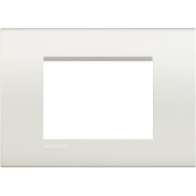 Placca Bticino Living Light 3 Posti Bianca LNA4803BI