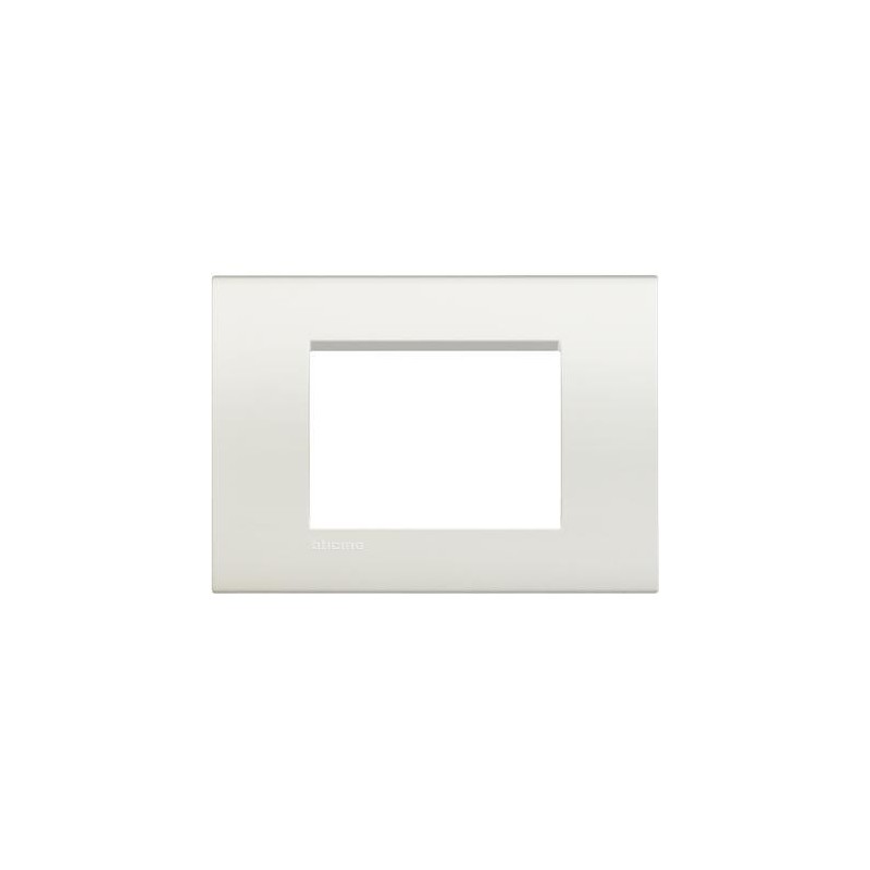 Placca Bticino Living Light 3 Posti Bianca LNA4803BI