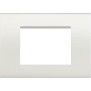 Placca Bticino Living Light 3 Posti Bianca LNA4803BI