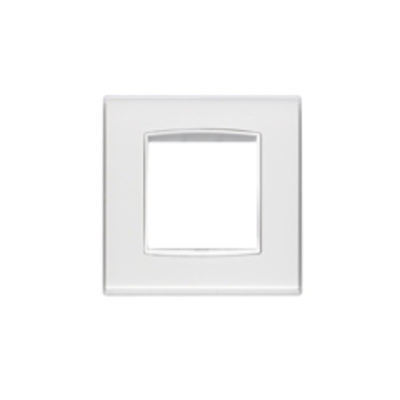 Placca Vimar Eikon Classic 2 Moduli Reflex ghiaccio 20642.B41