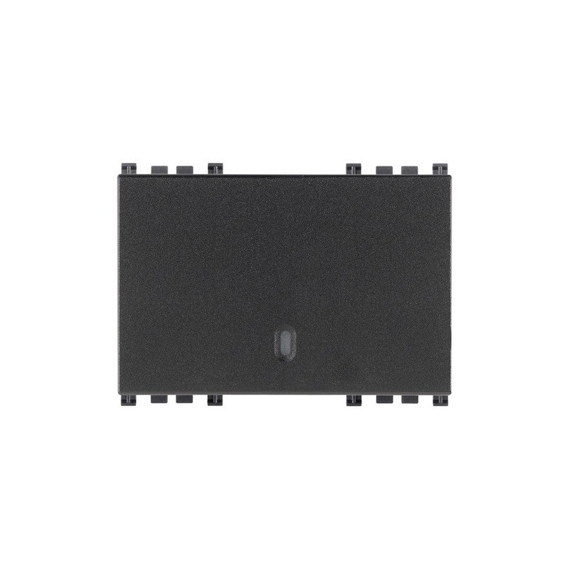 Tasto intercambiabile 3 moduli illuminabile grigio Vimar 19023