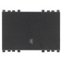 Tasto intercambiabile 3 moduli illuminabile grigio Vimar 19023