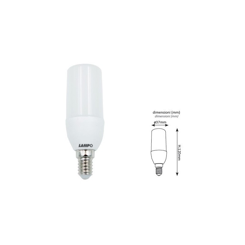 Lampada a Led dimensioni ridotte 11W Bianco Freddo Lampo CO10WE14BF