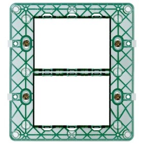 Supporto VIMAR PLANA 3+3 Moduli +viti 14619