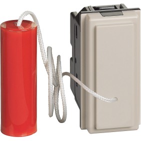 Pulsante a tirante Bticino Living Now Sabbia KM4033